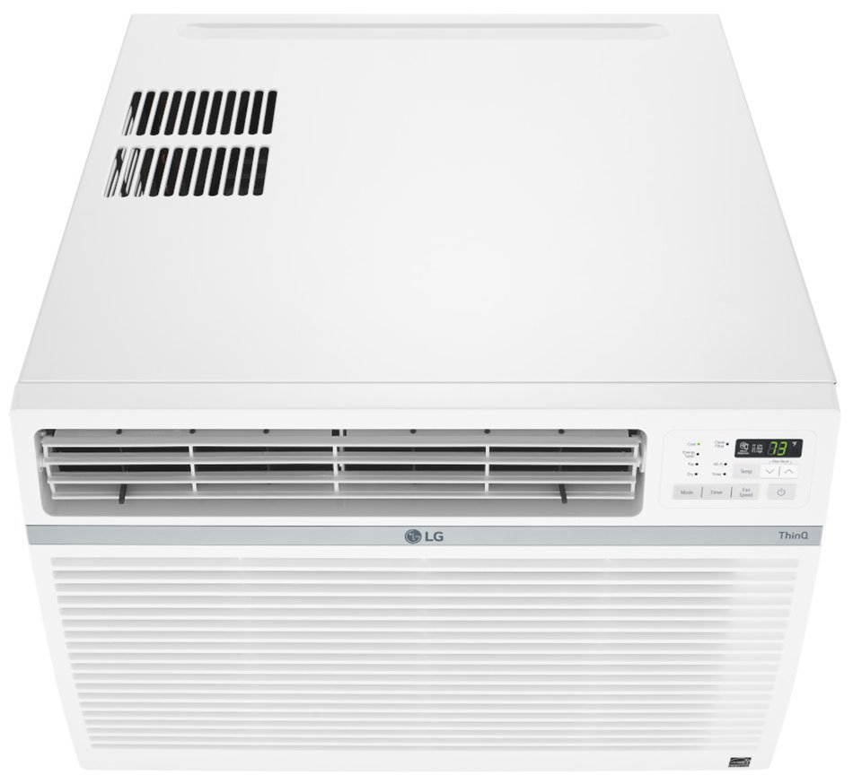 LG 24，500 BTU 10.3 EER 230/208 V White Smart Wi-Fi Window Air Conditioner