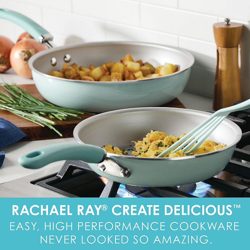 Rachael Ray? Create Delicious Aluminum Nonstick Skillet Twin Pack