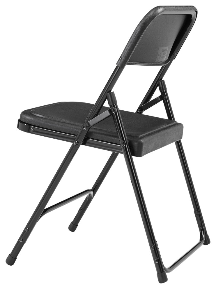 NPS 800 Premium Lightweight Plastic Folding Chair  Set of 4   Contemporary   Folding Chairs And Stools   by National Public Seating  Houzz