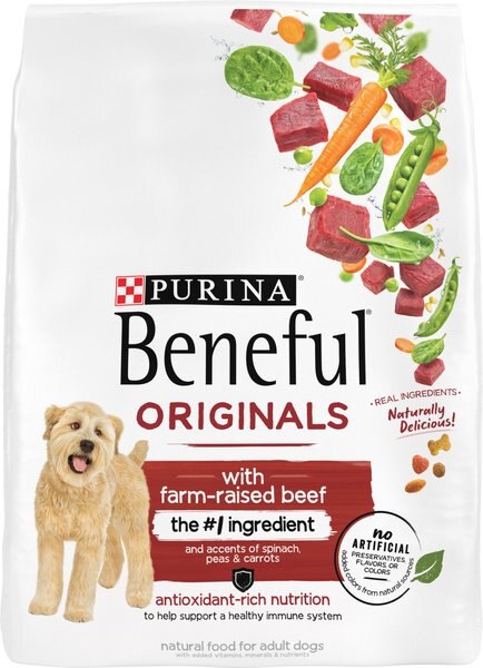 Purina Beneful Originals With Farm-Raised Beef Real Meat Dog Food