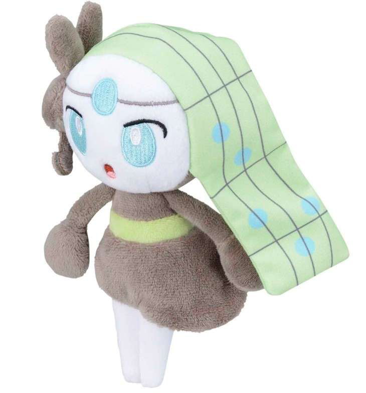 Pokemon Sitting Cuties Meloetta Plush (Aria Forme)