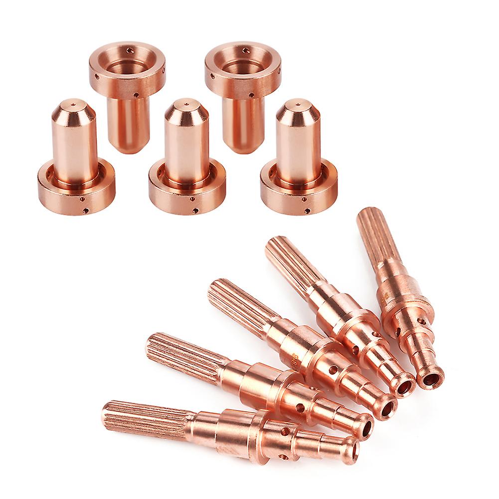 5pcs 9-8215 Electrode 5 pcs 9-8210 Nozzle Tips for Thermal Dynamics SL60/100 Plasma Torch