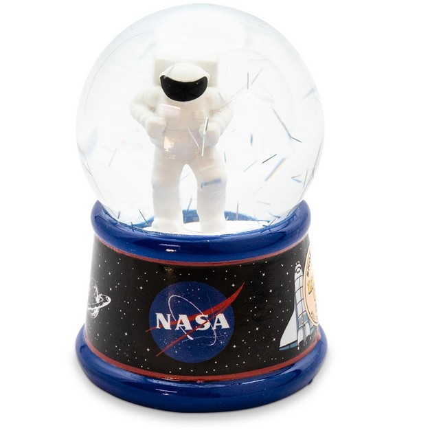 Silver Buffalo Nasa Astronaut Light up Mini Snow Globe 2 Inches Tall