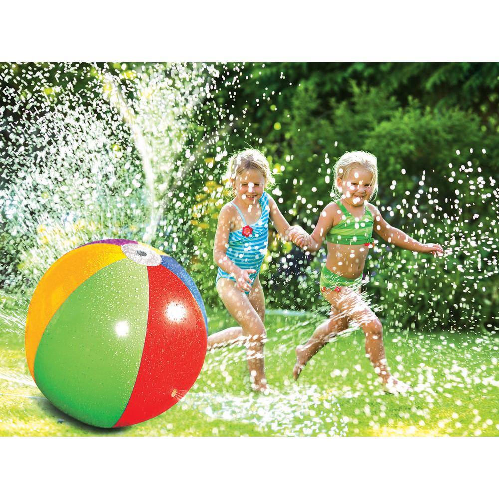 Poolmaster Splash and Spray Water Sprinkler Ball Toy 81188