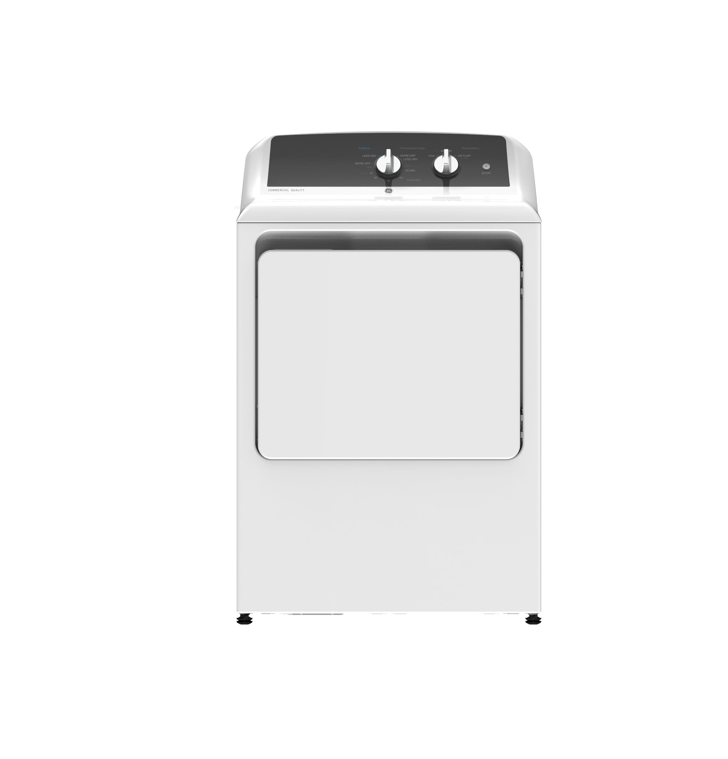 Ge Appliances GTX52EASPWB Ge® 6.2 Cu. Ft. Capacity Aluminized Alloy Drum Electric Dryer