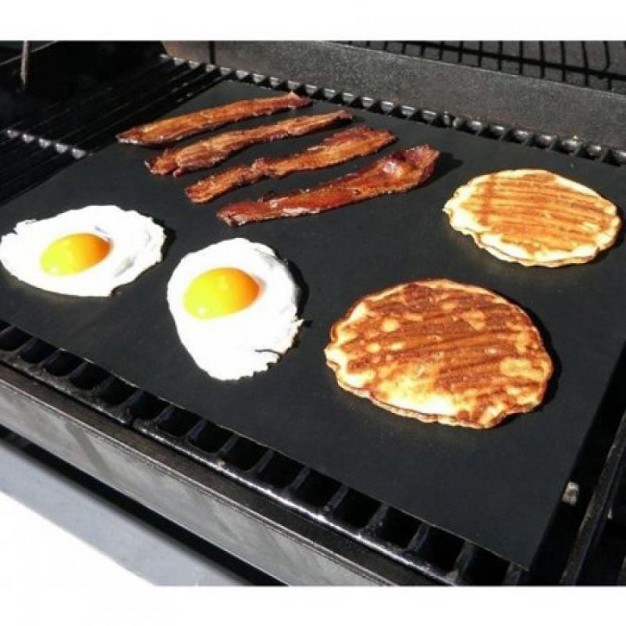 Waloo Home Non Stick Outdoor Bbq Grill amp Baking Mats Set Of 2