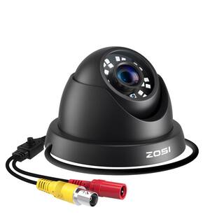 ZOSI Wired 1080p FHD 4-in-1 Outdoor Home Security Camera Compatible for TVICVIAHDCVBS DVR 1AK-4182C-BS