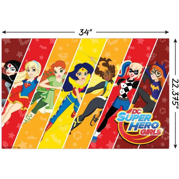 Trends International Dc Comics Tv Dc Superhero Girls League Unframed Wall Poster Prints