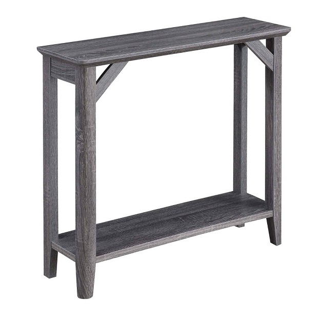 Winston Hall Table With Shelf Breighton Home