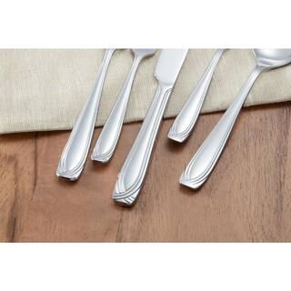 Home Decorators Collection Lora 45-Piece Stainless Steel Flatware Set (Service for 8) KS0991-45P