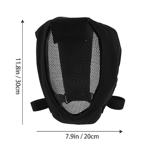 1pc Fencing Game Mask Breathable Full Face Protective Mask Tactics Mask