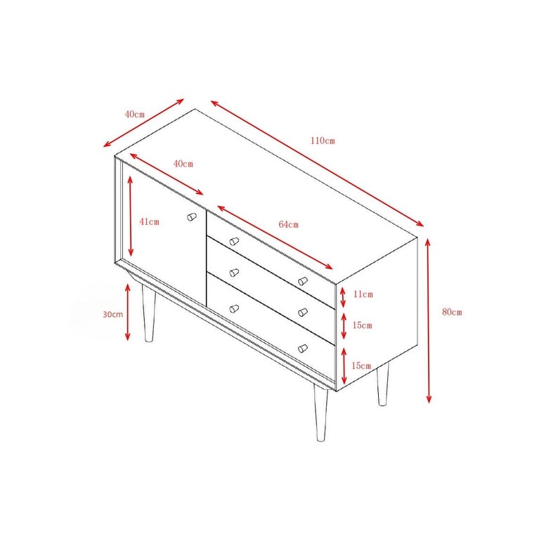 Modern Design Dining Cabinet Buffet Storage Cabinet