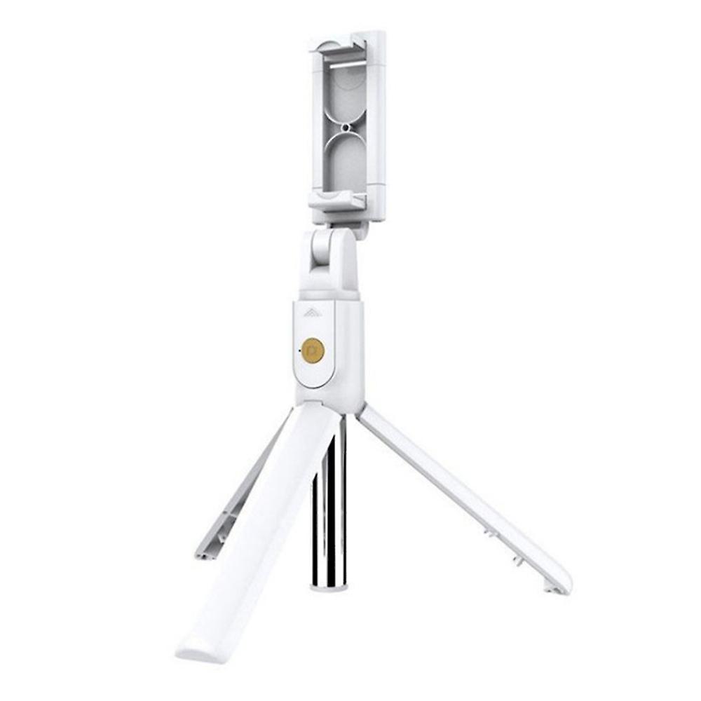 2-in-1 Selfie Stick Tripod Stand With Phone Holder Remote Shutter For Selfie Live Streaming Video Recording Online Chatting  68cm Light Stand