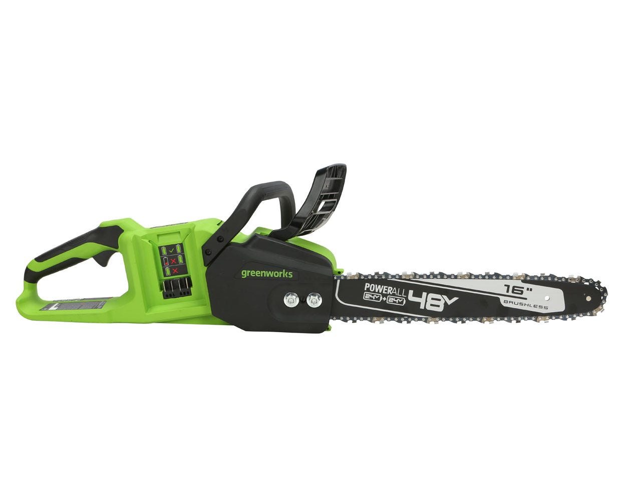 48V (2 X 24V) 16-Inch Cordless Chainsaw | Greenworks Tools