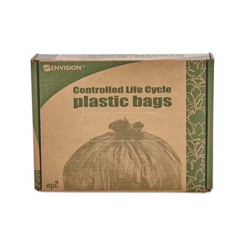 Stout By Envision Controlled LifeCycle Plastic Trash Bags  STOG3344B11