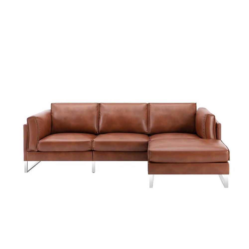 Morden Fort L Shaped Comfortable Contemporary Upholstered Sectional for Living Room