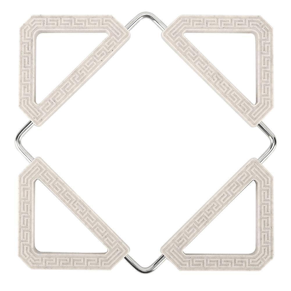 Foldable Non Slip Heat resistant Dust proof Placemat for Dinning Table (Beige)