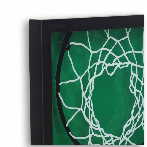 Nba Boston Celtics Print on Glass Wall Sign