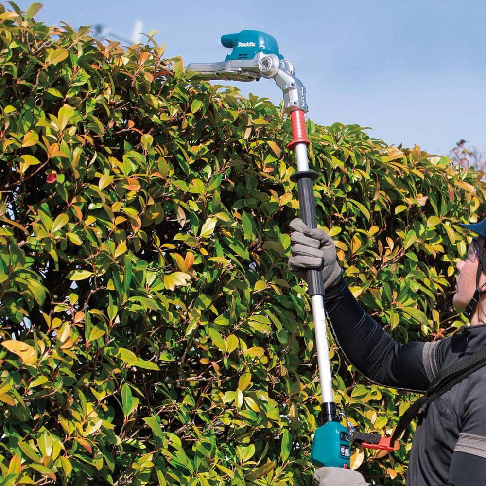 Makita 18V LXT LithiumIon Brushless 20 in Articulating Pole Hedge Trimmer Kit