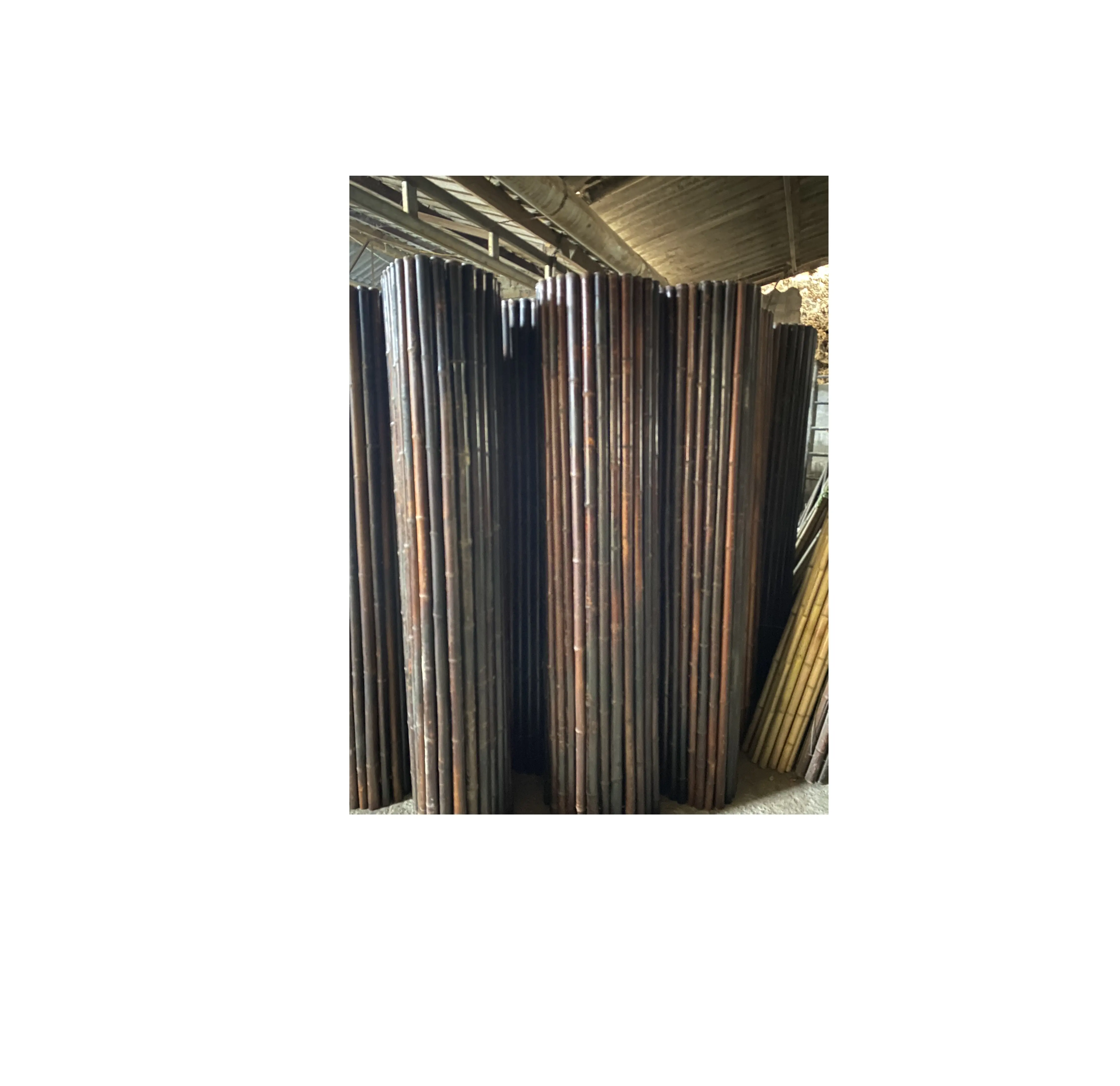 Wholesale cheap price natural Rolled bamboo fence panels for decorative bamboo fencing roll panel from Vietnam bamboo