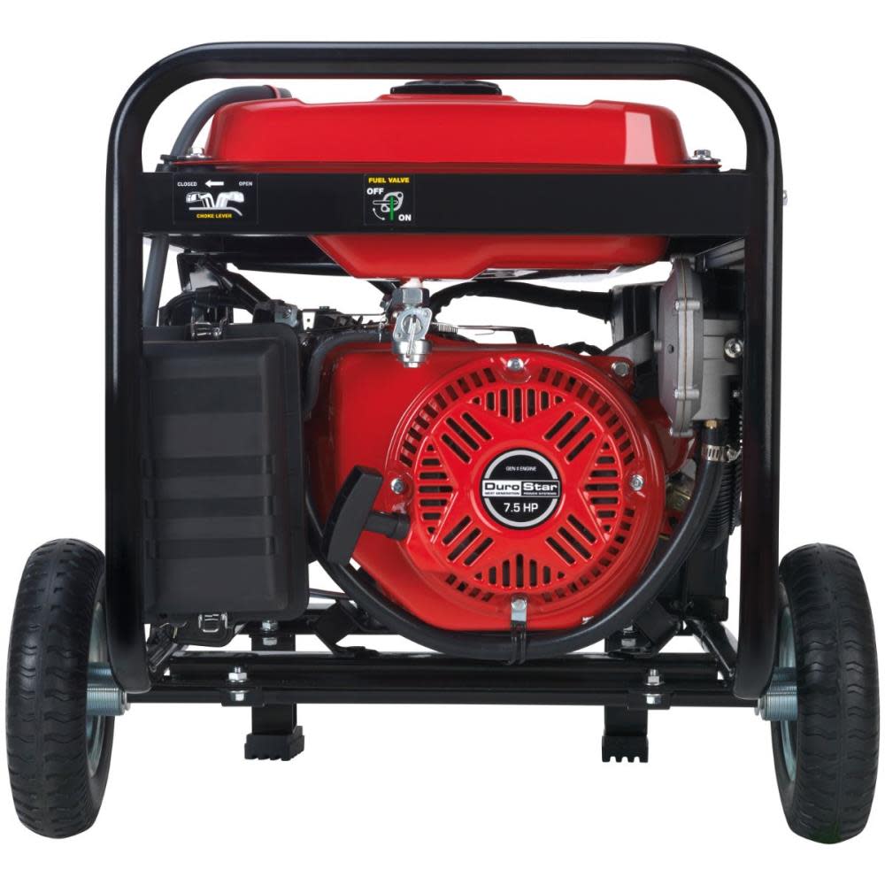 DuroStar DS5500EH 5500-Watt Electric Start Dual Fuel Hybrid Portable Generator ;