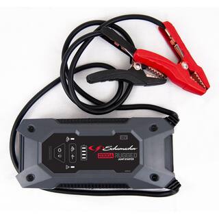 Schumacher Electric Schumacher Rugged Lithium Automotive 12-Volt 2000 Amp Portable Jump Starter and Power Bank SL1651