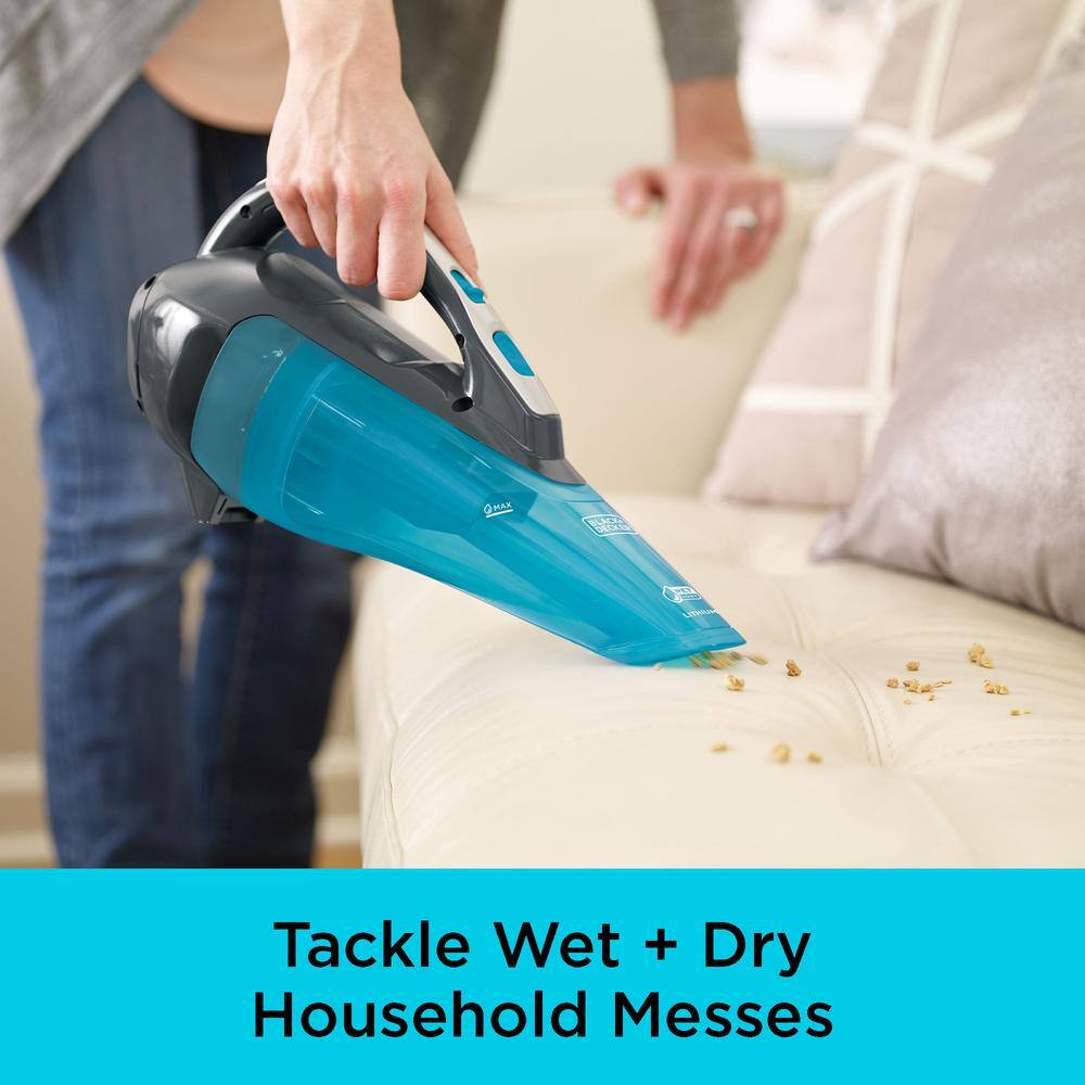 BLACK+DECKER dustbuster 10.6V Cordless 1-cup Handheld Vacuum WetDry HLWVA325J21