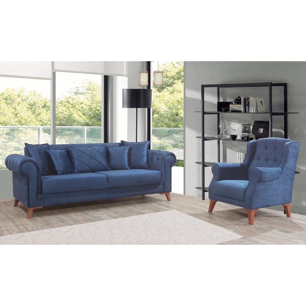 Dany 2 piece Living room Sofa and Arms chair set