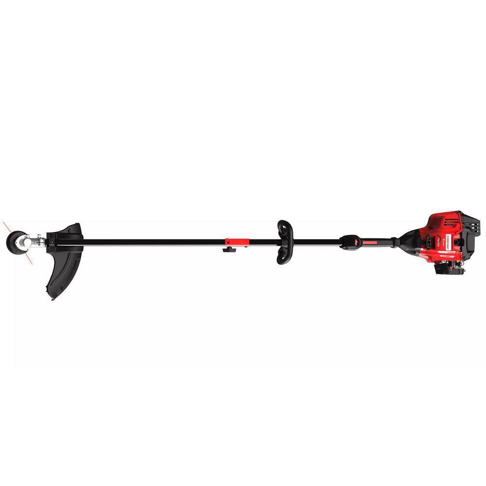 Troy-Bilt 25 cc Gas 2-Stroke Straight Shaft Trimmer with Attachment Capabilities TB252S