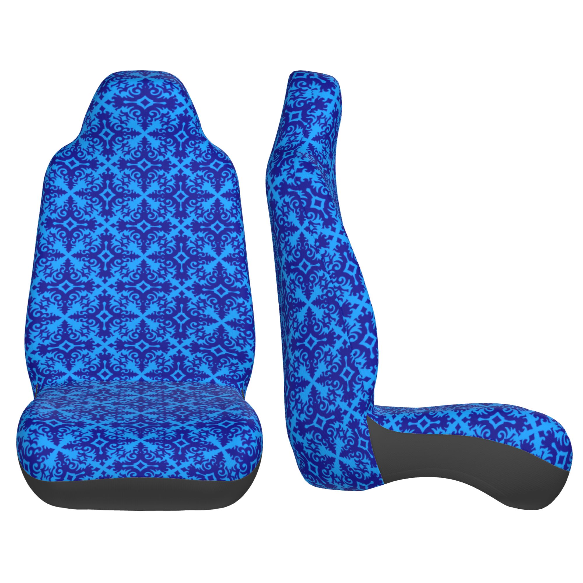 ZICANCN Car Seat Covers Front Seats Only，Retro Decoration Automotive Seat Covers Protectors for Cars Trucks Suv 2 Pack