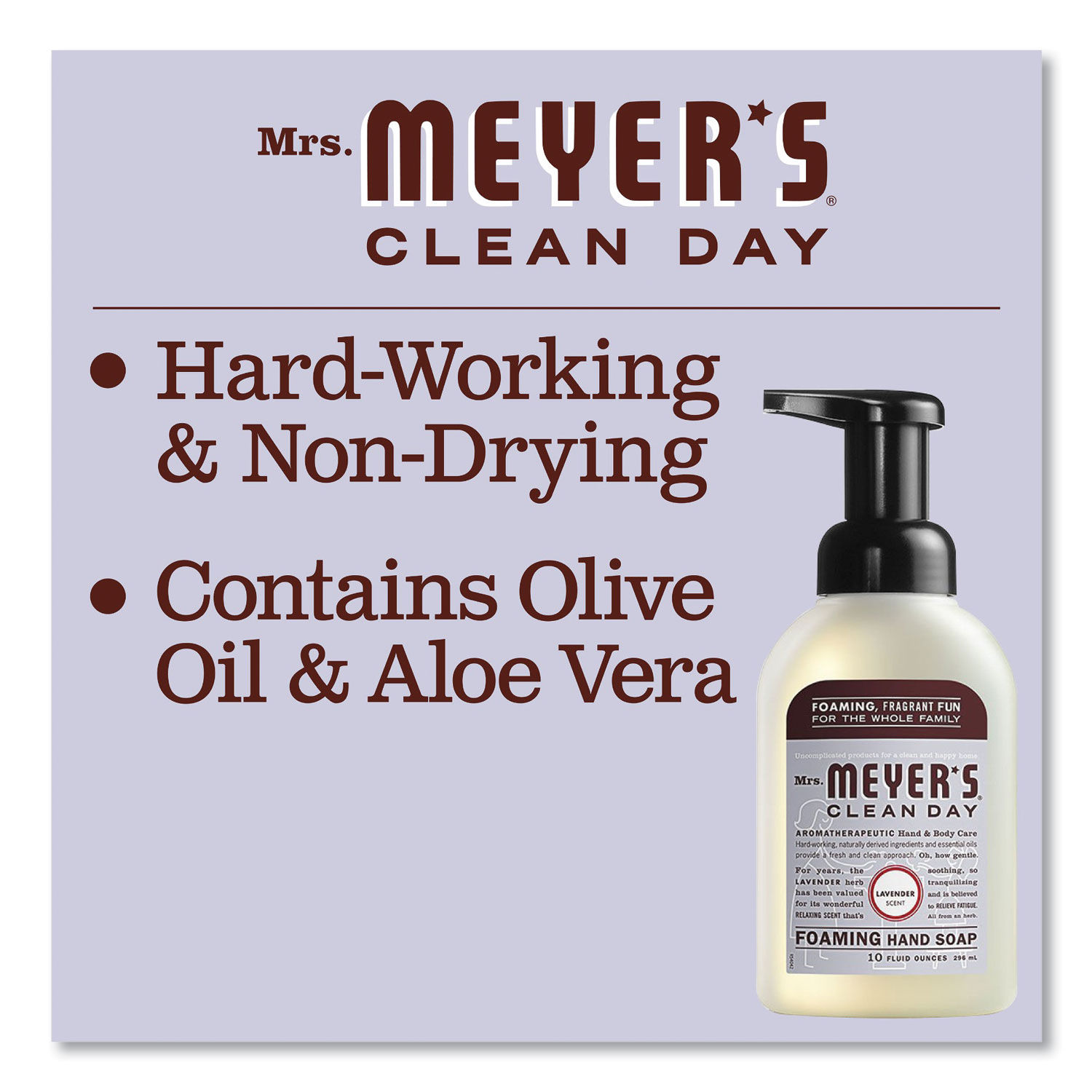 Foaming Hand Soap by Mrs. Meyer'sandreg; SJN662031EA