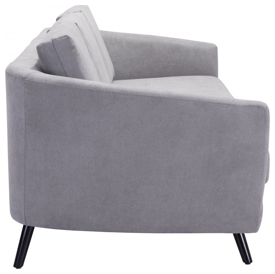 Divinity Sofa Gray   Midcentury   Sofas   by GwG Outlet  Houzz