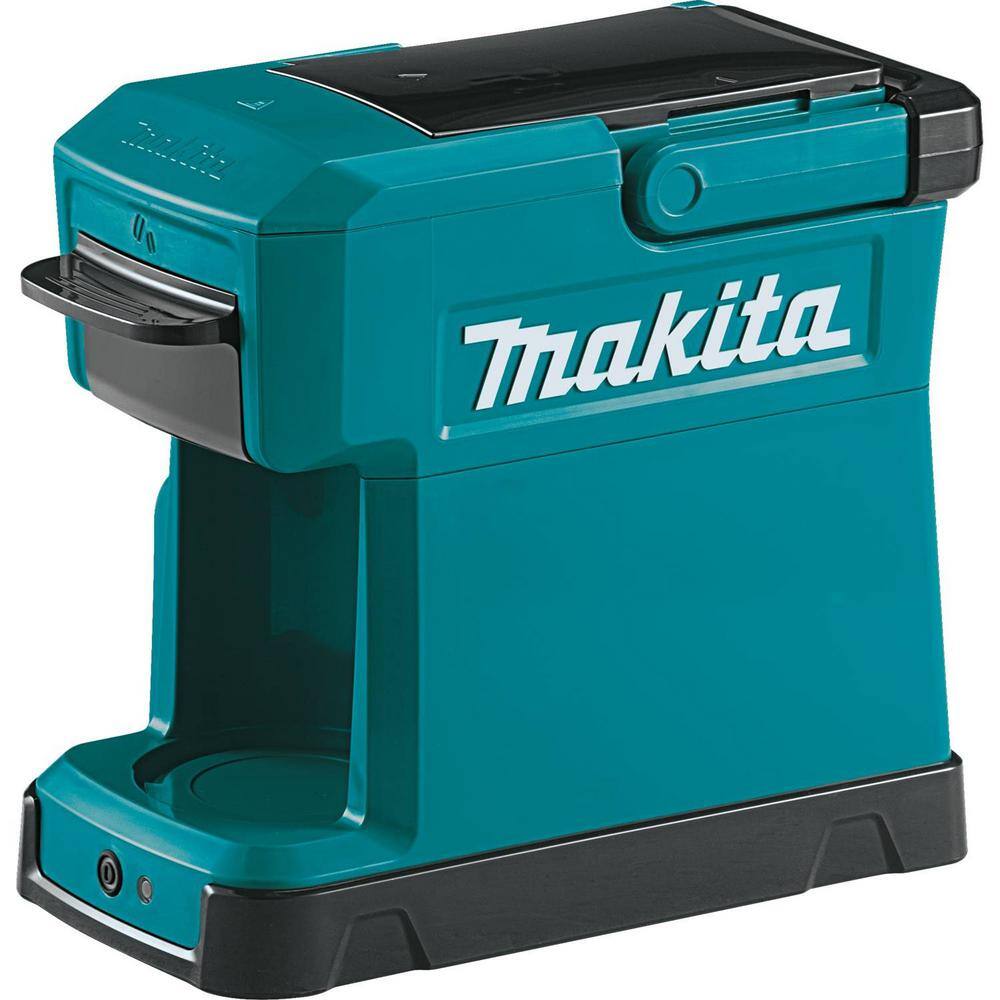 Makita 3-Cup 18-Volt LXT12-Volt MAX CXT Lithium-Ion Teal Cordless Coffee Maker (Tool Only) DCM501Z