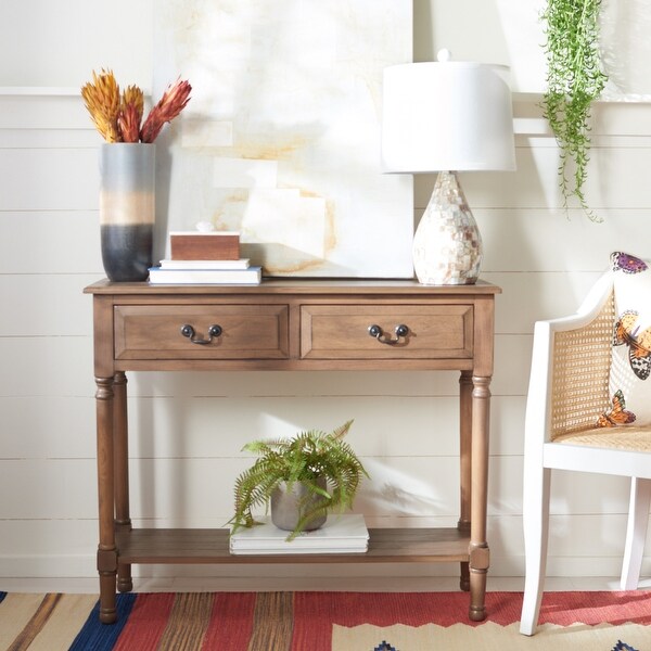 SAFAVIEH Primrose 2-Drawer Console Table - 35.5