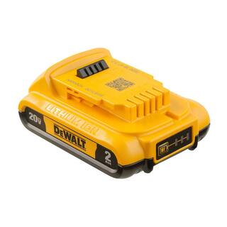 DW 20V MAX Compact Lithium-Ion 2.0Ah Battery Pack DCB203