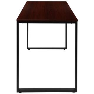 Carnegy Avenue 55 in. Rectangle Mahogany Laminate Computer Desk CGA-GCO-450502-MA-HD