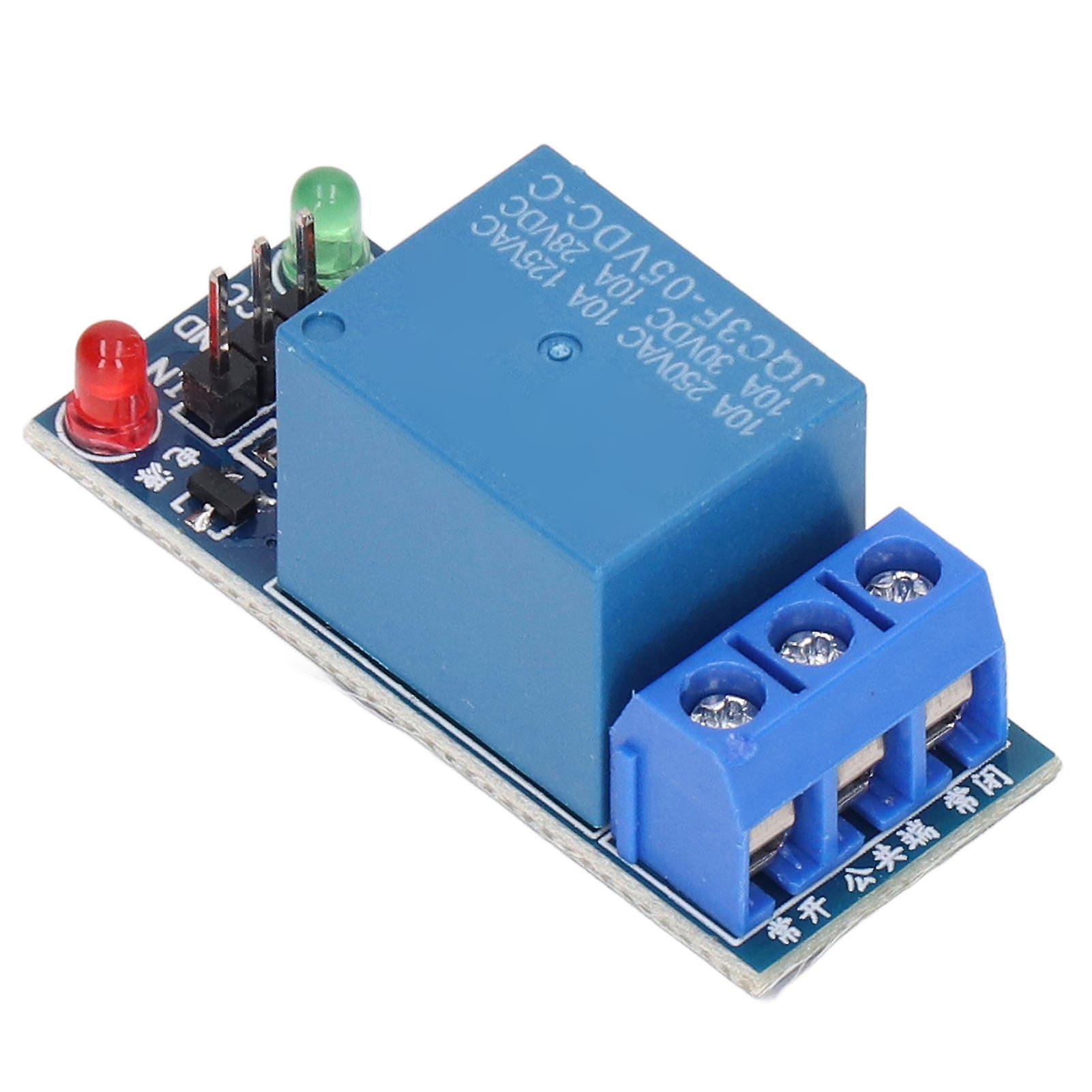 5Pcs 1 Channel Relay Module PCB Relays Board with Optocoupler Isolation High Low Level Trigger