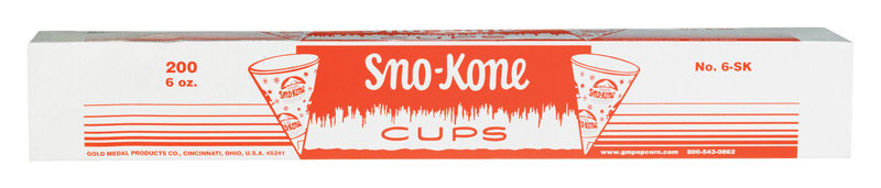 CUPS SNZKONE 6OZ BX/1000