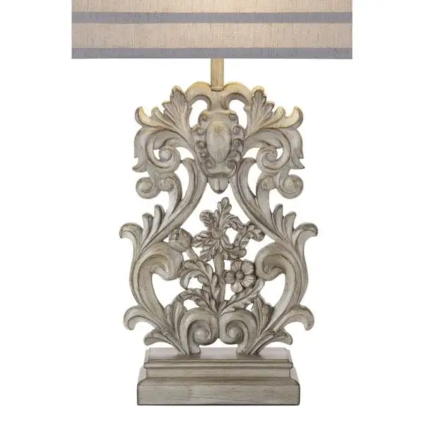 Gracewood Hollow Zakaria Ornate Table Lamp