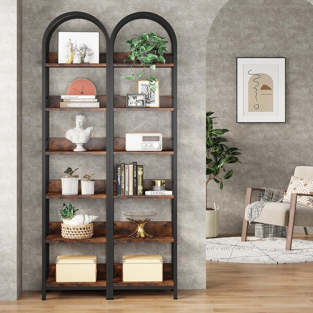 6 Tier Open Bookshelf  78.7\