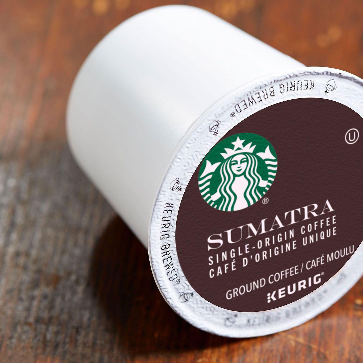 Starbucks Single Origin Sumatra Coffee K Cups 72 Ct  Crowdfused