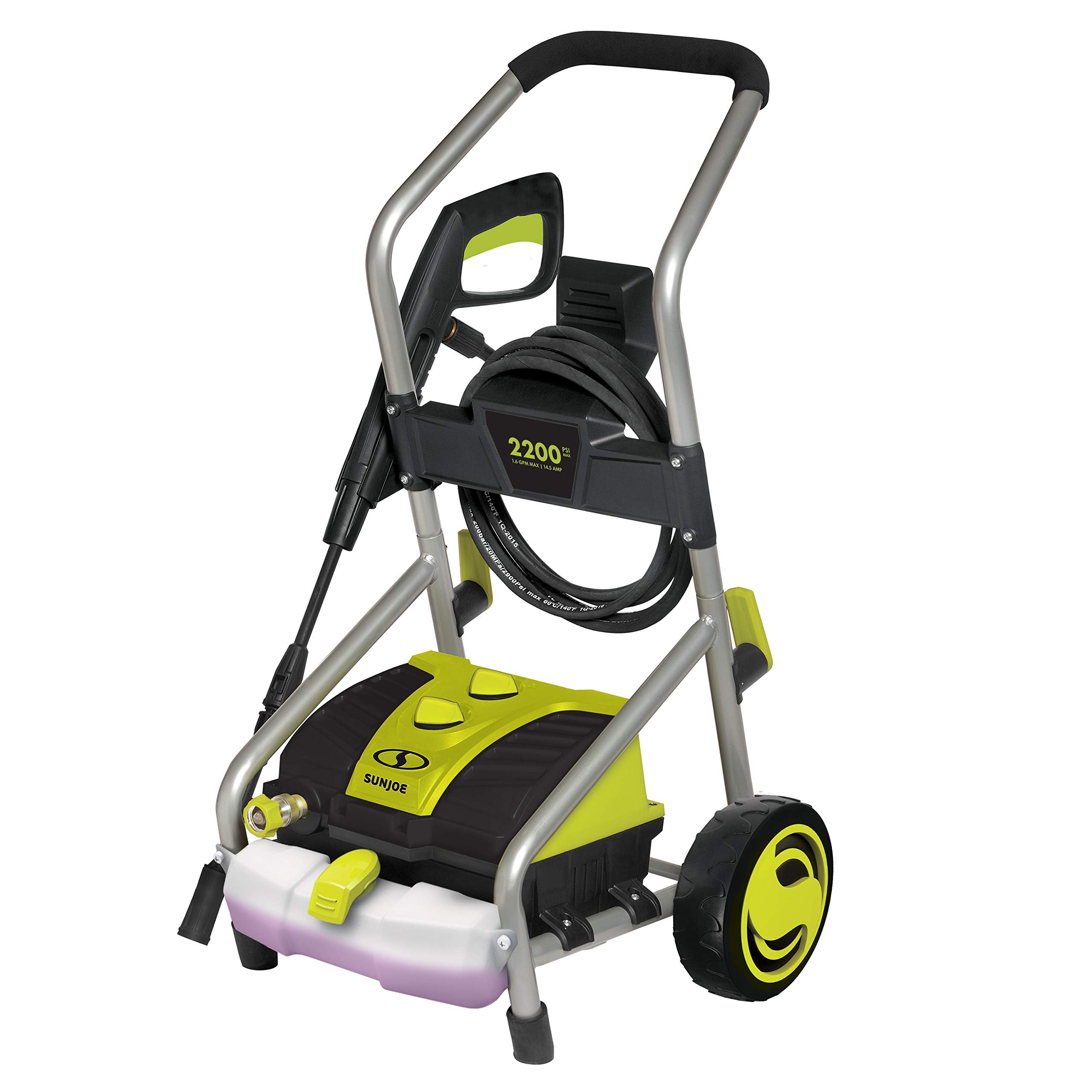 Restored Sun Joe SPX4003 2200-Max PSI 1.6-GPM 14.5-Amp Electric Pressure Washer (Refurbished)