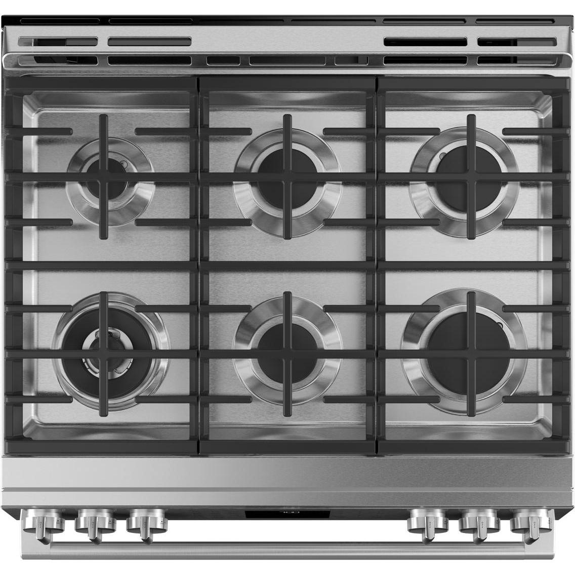 Café 30-inch Slide-in Gas Range with Convection Technology CGS700M2NS5