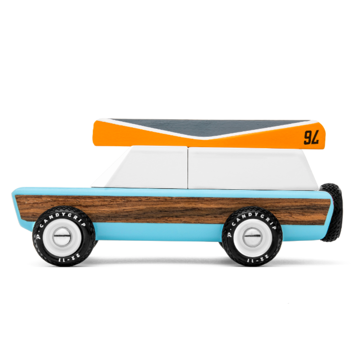 Pioneer Car with Magnetic Canoe by Candylab Toys