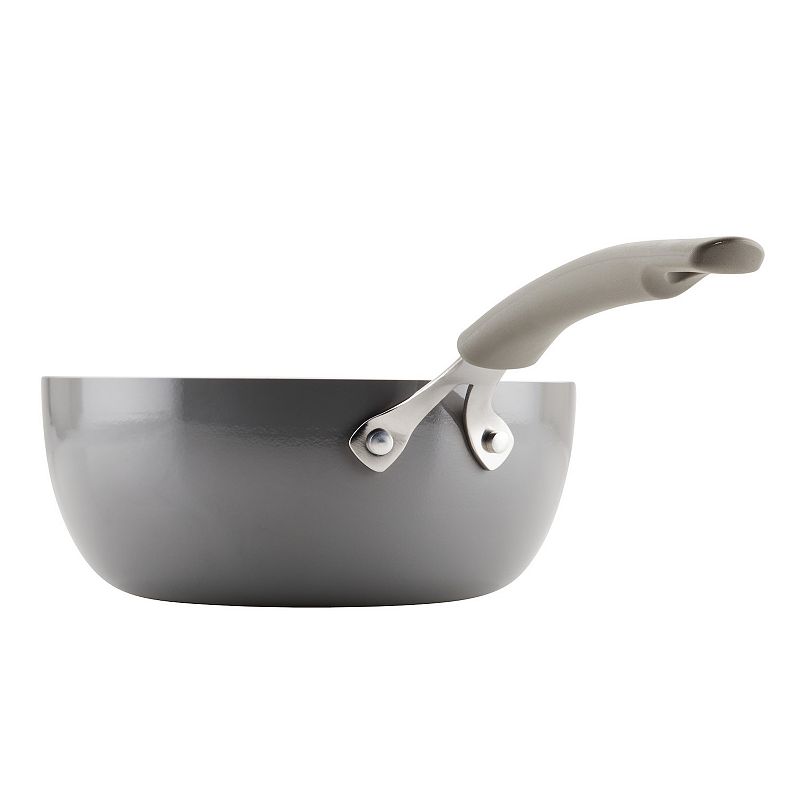 Rachael Ray Cook + Create 3-qt. Aluminum Nonstick Saucier Pan