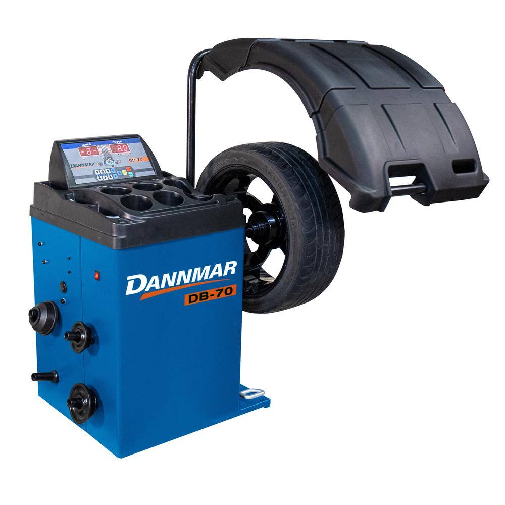 Dannmar 10 in. to 28 in. Automatic Wheel Balancer 5140159