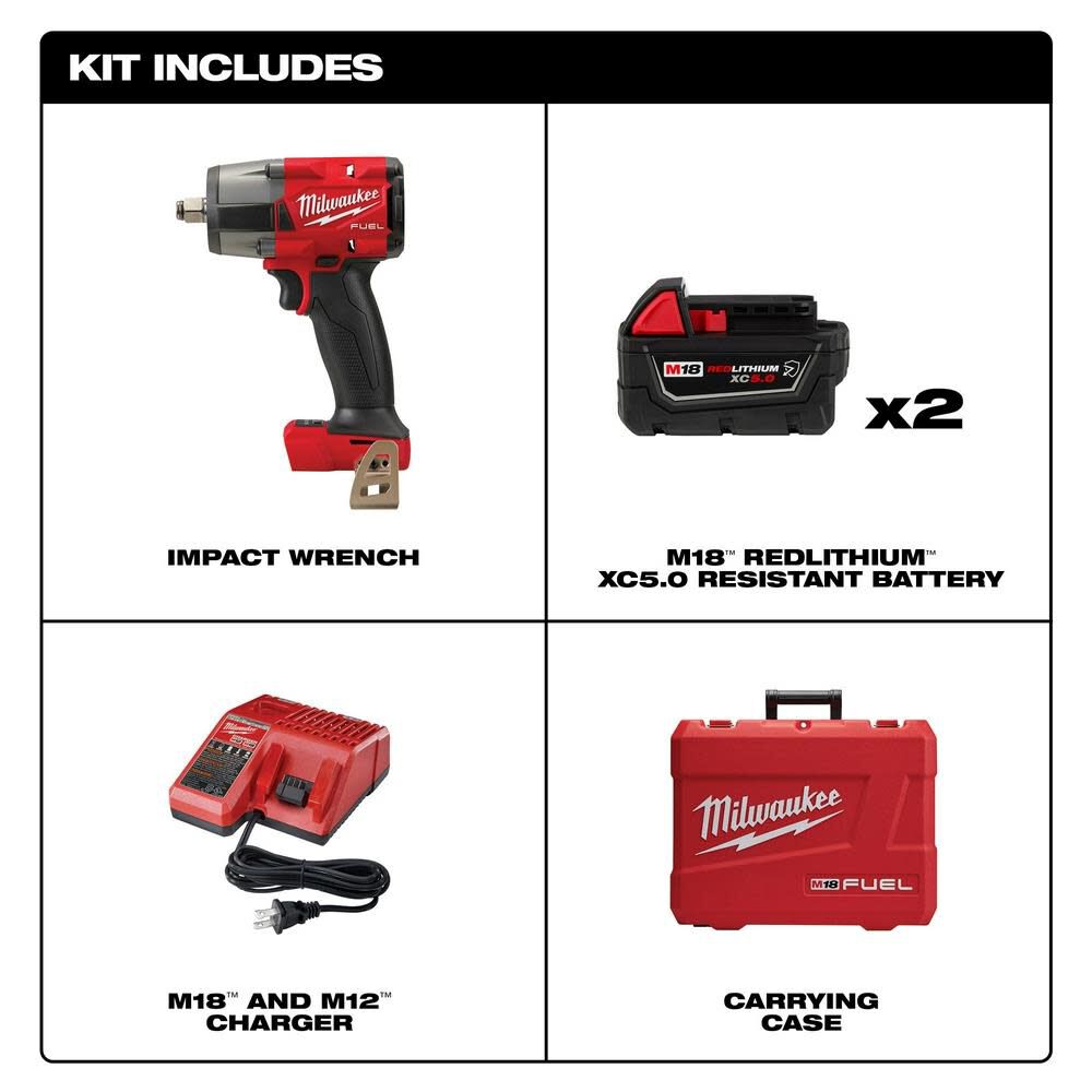 Milwaukee M18 FUEL 1/2