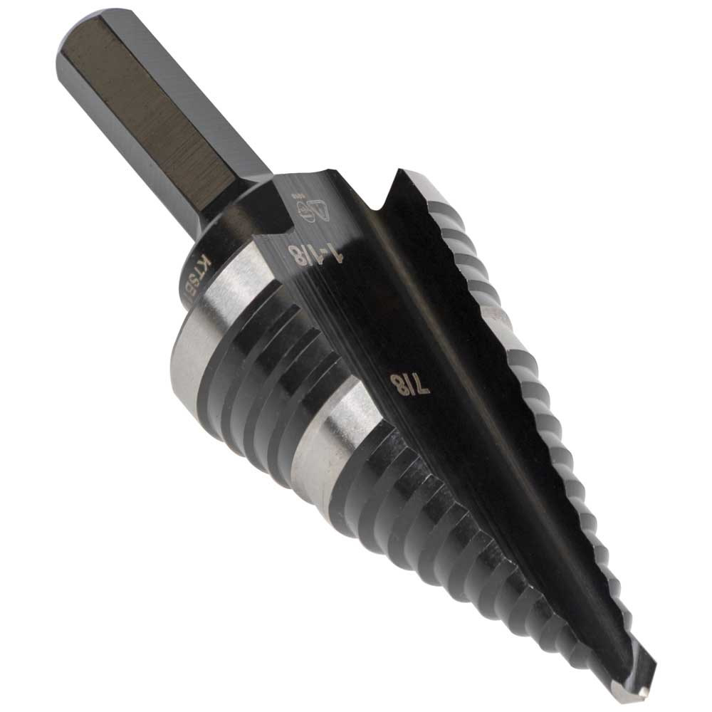 Klein Tools Step Drill Bit #11 Double-Fluted KTSB11 from Klein Tools