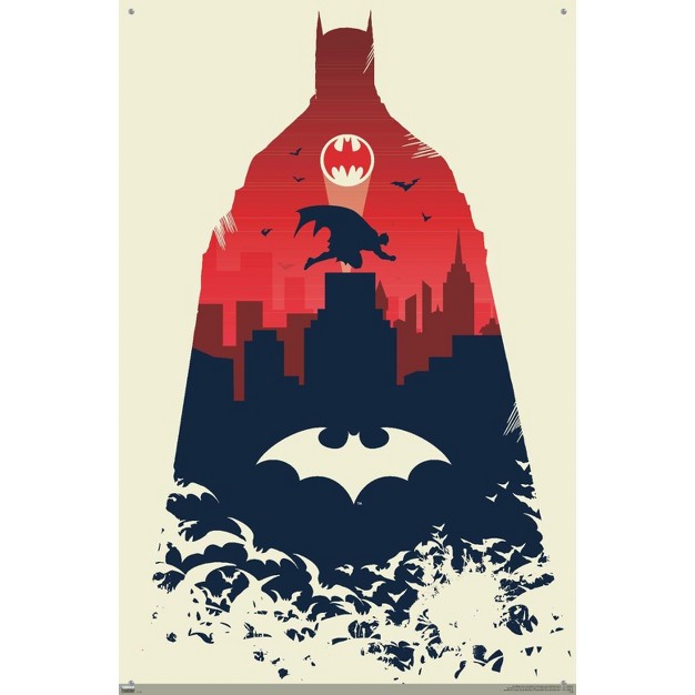 Trends International Dc Comics Batman Cape Unframed Wall Poster Prints