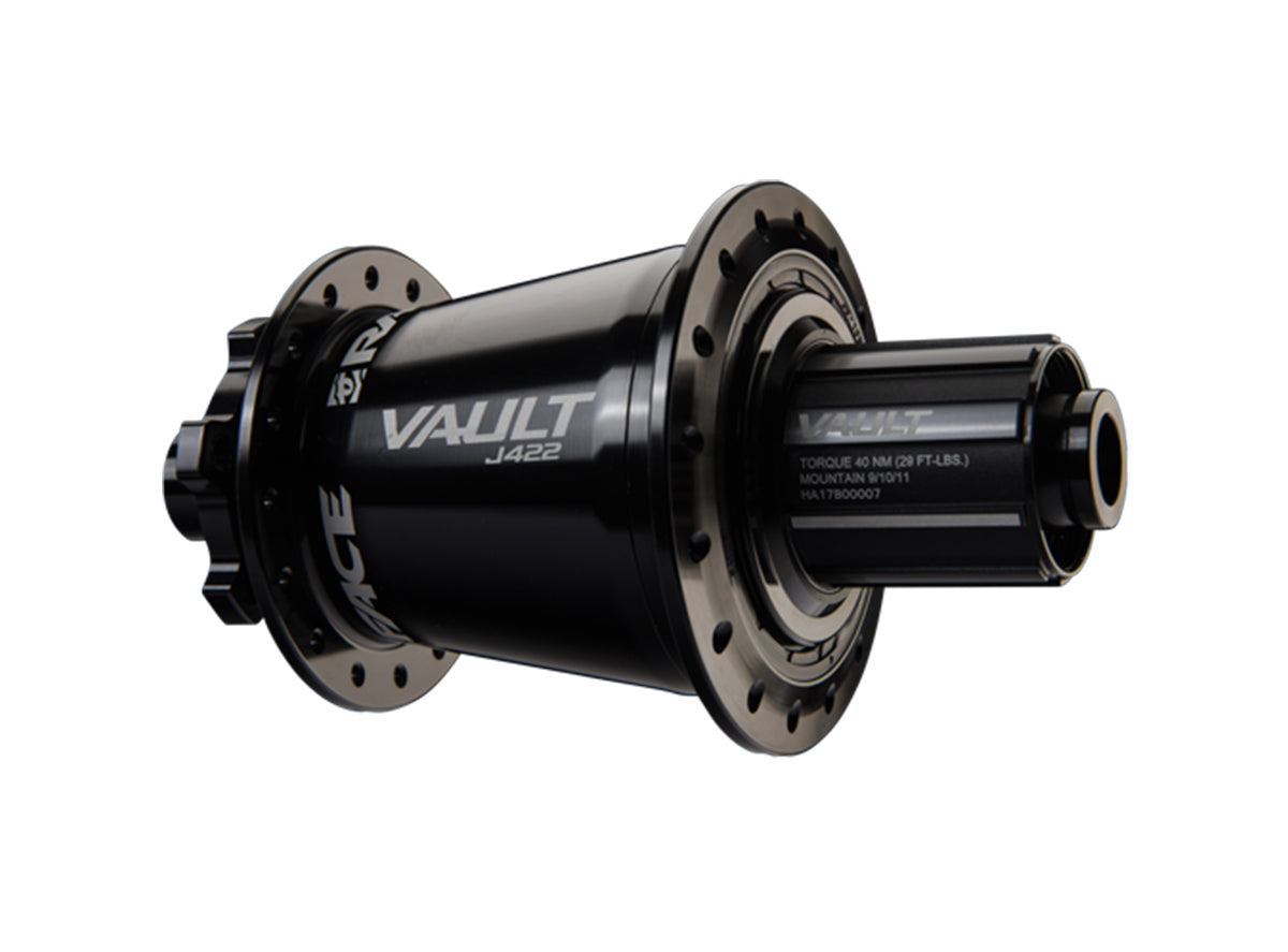 Race Face Vault J-Bend MTB Disc Hub - Rear - Black